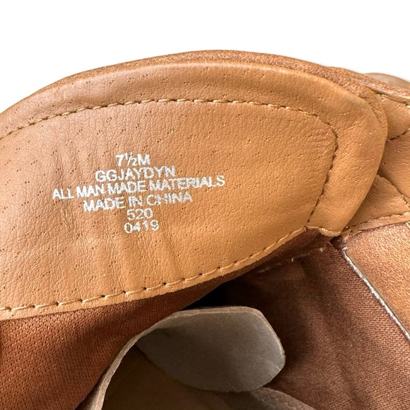 GUESS Jaydyn Combat Boot, Light Brown, Size 7.5 - Picture 5 of 8